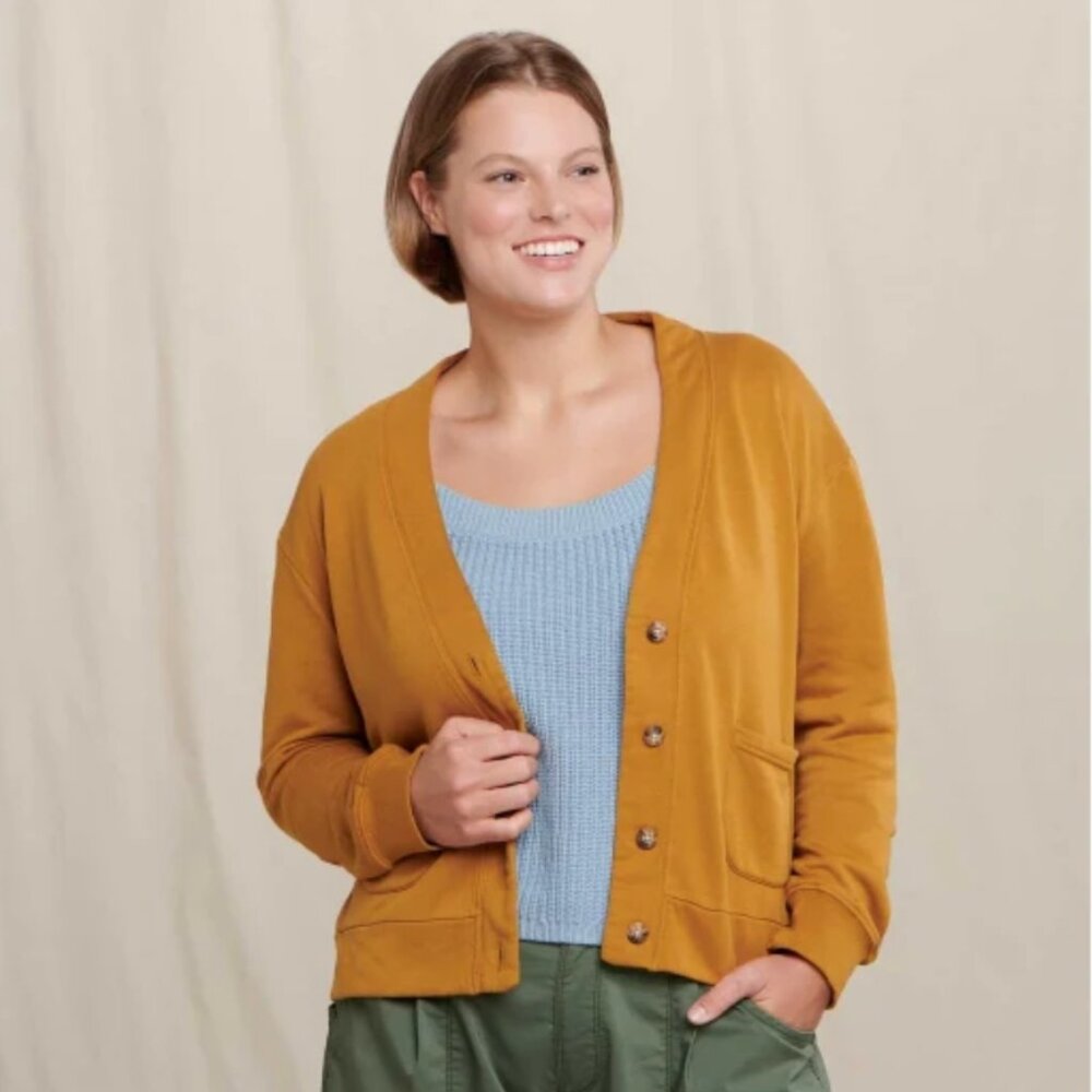 Toad & Co Hemp Daybreaker Cardigan (L)